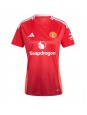 Manchester United Antony #21 Domácí Dres pro Dámské 2024-25 Krátký Rukáv